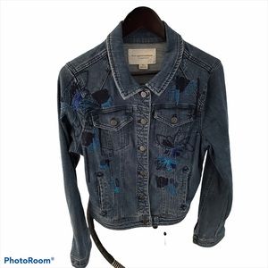 Embroidered Denim Jacket